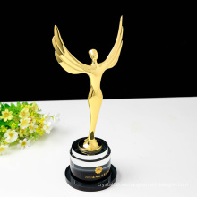 Premio de trofeo Oscar de cristal de Ángel personalizado - Grabado gratuito